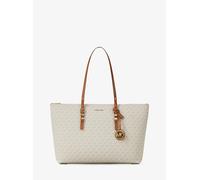 MK Shopper Quinn Large mit Signature-Logomuster - Natur - Michael Kors