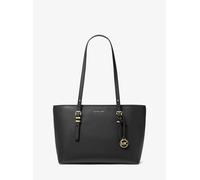 MK Shopper Quinn Medium Aus Gekrispeltem Leder - Schwarz - Michael Kors