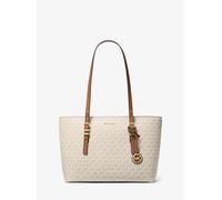 MK Shopper Quinn Medium Aus Signature-Logostoff Und Leder - Natur - Michael Kors