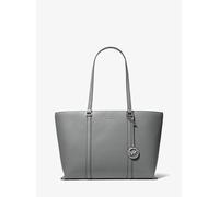 MK Shopper Temple Large aus gekrispeltem Leder - Grau - Michael Kors