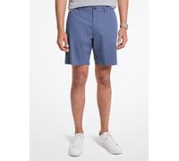 MK Shorts Aus Stretch-Baumwolle - Blau - Michael Kors