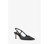 MK Slingpumps Alora mit Signature-Logomuster - Schwarz - Michael Kors