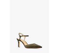 MICHAEL Michael Kors Sandalette aus echtem Leder Modell 'AMARA' in Khaki, Größe 41