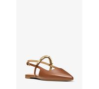 MK Slingpumps Dina Flex aus Leder - Braun - Michael Kors