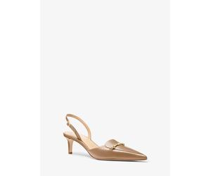 MK Slingpumps Lena aus Leder - Natur - Michael Kors