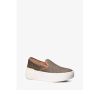 MK Slip-on-Sneaker Dottie mit Plateau-Sohle und Signature-Logomuster - Braun - Michael Kors
