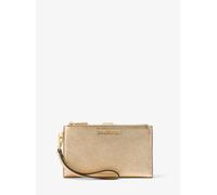 Michael Kors Jet Set Dblzp Wristlet pale gold