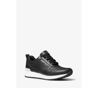 MK Sneaker Allie Stride aus Leder und Nylon - Schwarz - Michael Kors
