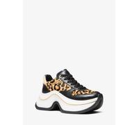 MK Sneaker Arla Aus Leder Mit Verzierung - Gelb - Michael Kors