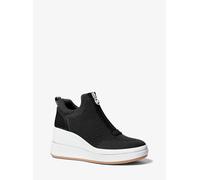 MK Sneaker Emmy Aus Mesh Mit Keilabsatz - Schwarz - Michael Kors