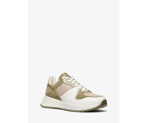 MK Sneaker Jaime Aus Materialmix - Grün - Michael Kors