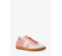 MK Sneaker Jovie aus Leder und Signature-Logostoff - Rosa - Michael Kors