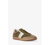 MK Sneaker Jovie aus Wildleder in Blockfarben - Grün - Michael Kors
