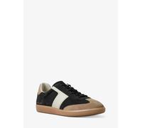MK Sneaker Jovie aus Wildleder in Blockfarben - Schwarz - Michael Kors