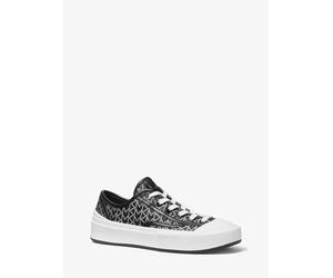 MK Sneaker Jude aus Jacquard mit MK2000-Logomuster - Schwarz - Michael Kors
