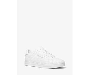 MK Sneaker Keating mit Signature-Logomuster - Weiss - Michael Kors