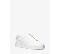 MK Sneaker Keaton aus Leder mit Reißverschluss - Goldton - Michael Kors