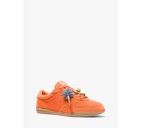 MK Sneaker Nolan aus Wildleder mit Verzierung - Orange - Michael Kors