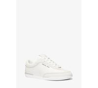 MK Sneaker Nolan aus Wildleder und Leder - Weiss - Michael Kors