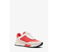 MK Sneaker Nova Aus Leder Und Nylon - Rot - Michael Kors