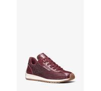MK Sneaker Rhodes aus Leder - Rot - Michael Kors