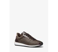 MK Sneaker Rhodes mit Signature-Logomuster - Braun - Michael Kors