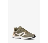 MK Sneaker Riley Aus Materialmix - Grün - Michael Kors