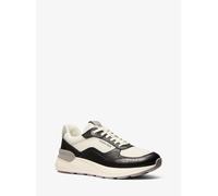 MK Sneaker Trevor Aus Materialmix - Schwarz - Michael Kors