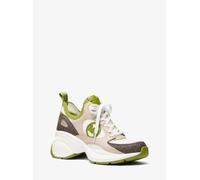 MK Sneaker Zuma aus Materialmix - Grün - Michael Kors