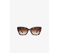 Michael Kors Damen MK2237U CANTABRIA 300613 Gläser SONNENBRILLEN Injiziert Schildkröte Braun Quadratisch Normal Schattiert