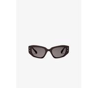 Michael Kors Damen MK2234B LE PRAZ 4007/3 Gläser SONNENBRILLEN Acetat Braun Geometrisch Normal