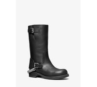 MK Stiefel Cayden aus Leder - Schwarz - Michael Kors
