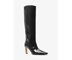 MK Stiefel Darrah aus Lackleder - Schwarz - Michael Kors