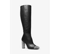 MK Stiefel Matilda aus Leder mit Verzierung - Schwarz - Michael Kors