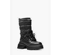 MK Stiefel Shiloh aus Materialmix - Schwarz - Michael Kors