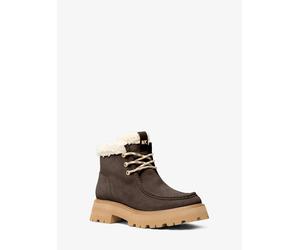 MK Stiefelette Cade aus Wildleder mit Fleecefutter - Braun - Michael Kors