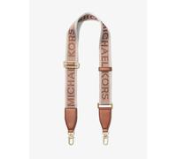 MK Taschenriemen Aus Jacquard Mit Logomuster - Braun - Michael Kors