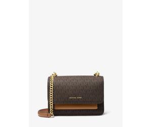 MK Umhängetasche Claire Small Mit Signature-Logomuster - Braun - Michael Kors