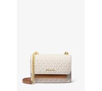 MK Umhängetasche Claire Small Mit Signature-Logomuster - Natur - Michael Kors