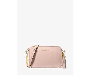 MK Umhängetasche Ginny aus Leder - Rosa - Michael Kors