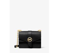 MK Umhängetasche Greenwich Small aus Saffianleder - Schwarz - Michael Kors
