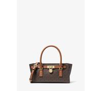 MK Umhängetasche Hamilton Moderne Extra-Small mit Signature-Logomuster - Braun - Michael Kors