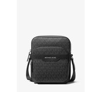 MK Umhängetasche Hudson Mini mit Signature-Logomuster - Schwarz - Michael Kors