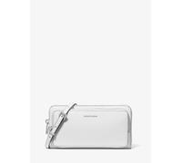 MK Umhängetasche Jet Set Large aus gekrispeltem Leder - Weiss - Michael Kors