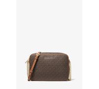 MK Umhängetasche Jet Set Large Mit Logo - Braun - Michael Kors