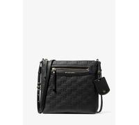 MK Umhängetasche Jet Set Travel Large aus Leder mit Logoprägung - Schwarz - Michael Kors