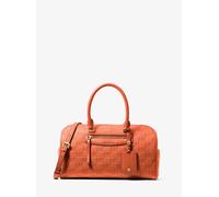 MK Umhängetasche Jet Set Travel Medium aus Leder mit Logoprägung - Orange - Michael Kors