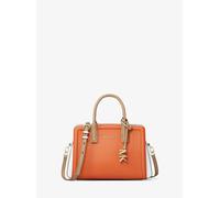 MK Umhängetasche Laila Extra-Small aus Leder in Blockfarben - Orange - Michael Kors