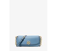 MK Umhängetasche Nolita Small Aus Gekrispeltem Leder - Blau - Michael Kors