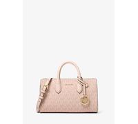 MK Umhängetasche Scarlett Extra-Small Mit Signature-Logomuster - Rosa - Michael Kors